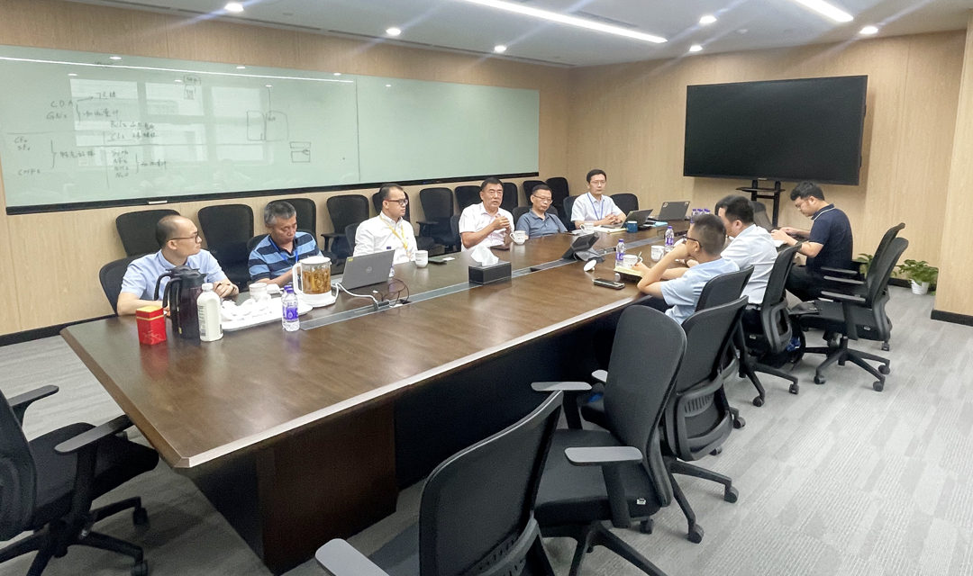 与成都东部新区领导会面商讨氢能源项目